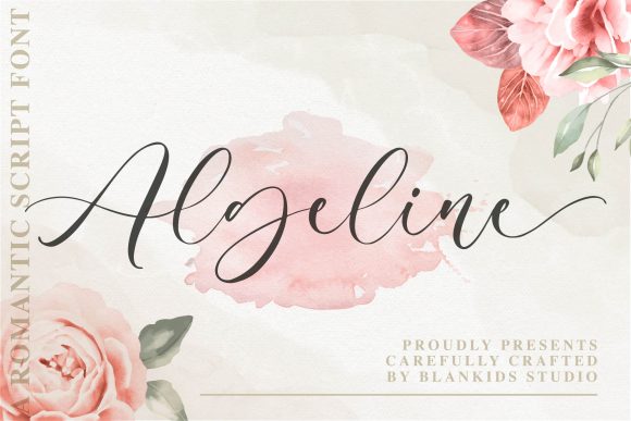 Algeline: A Handwritten Typeface for Editorial Design and Branding