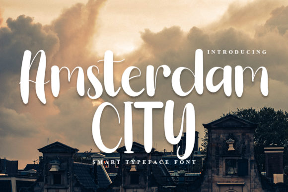 Amsterdam City: A Modern Handwritten Typeface for Editorial Design