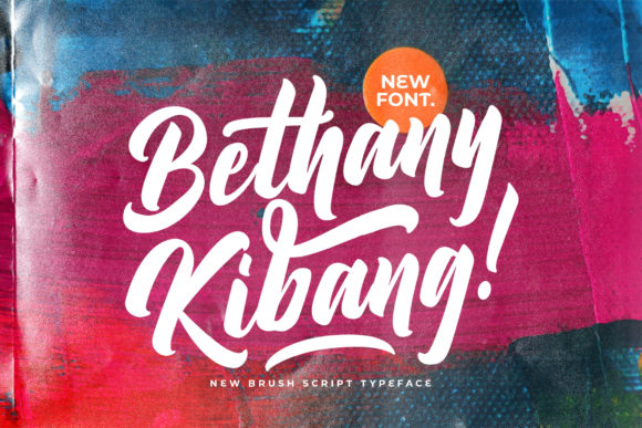 Bethany Kibang: A Script Font with Personality