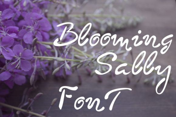 Blooming Sally: A Script Font for Elegant Web Design