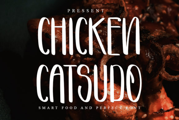 Chicken Catsudo: A Handwritten Typeface for Creative Makers