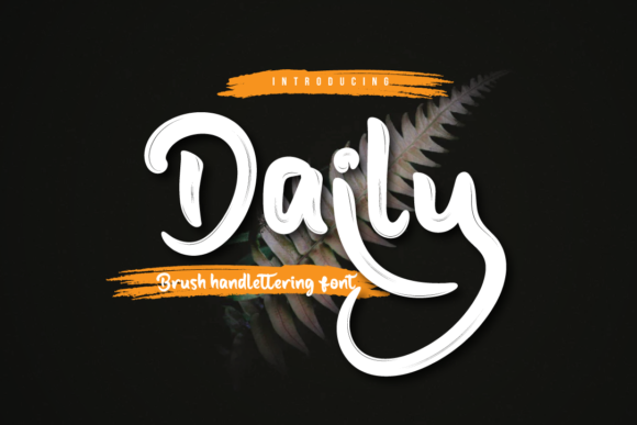 Daily Font: A Handwritten Typeface for Strong Brand Identity