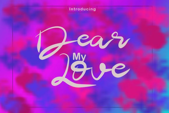 Dear My Love Typeface Review: A Handwritten Script for Branding