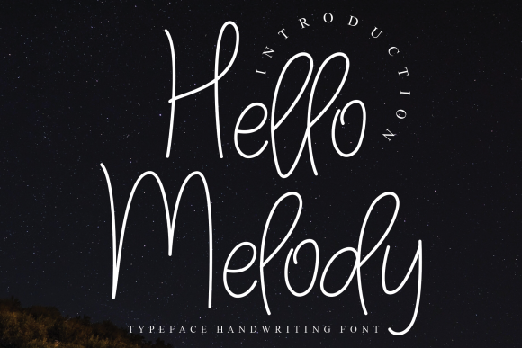 Hello Melody: A Handwritten Font for Modern Web Design