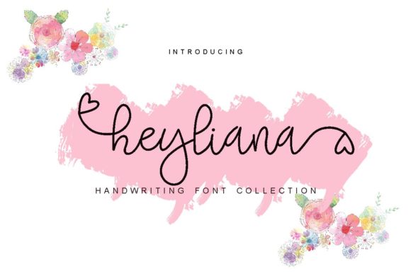 Heyliana: The Delicate Handwritten Font for Elegant Craft Projects