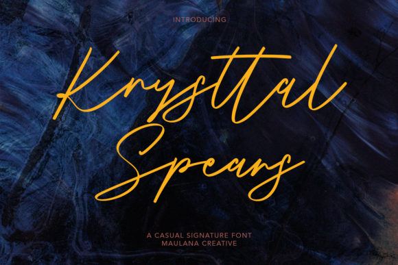 Krysttal Spears Typeface Review: Elevating Handmade Brand Identity