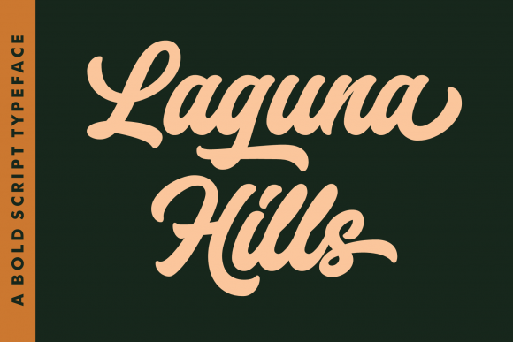 Laguna Hills: A Bold Script Font for Modern Web Design
