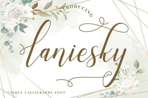 Laniesky: A Handwritten Font That Elevates Your Craft
