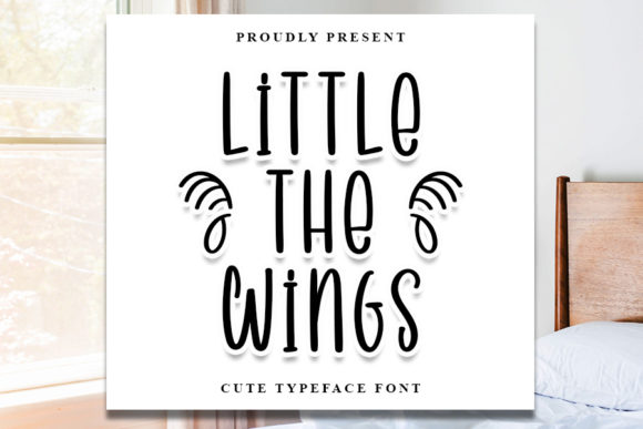 Little the Wings: A Delicate Handwritten Font for Crafters
