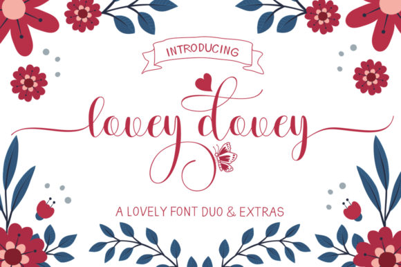 Lovey Dovey: The Elegant Font Duo for Polished Brand Identity