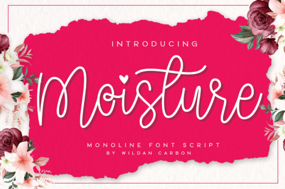 Moisture: A Handwritten Typeface for Editorial Design