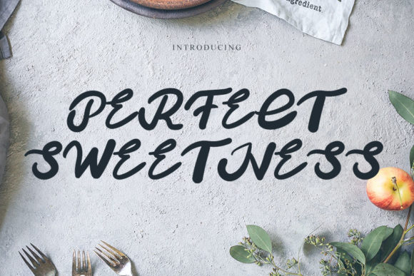 Perfect Sweetness: A Handwritten Font for Professional Branding