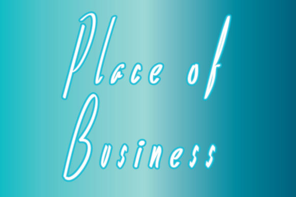 Place of Business: A Script Font for Elegant Handmade Brands