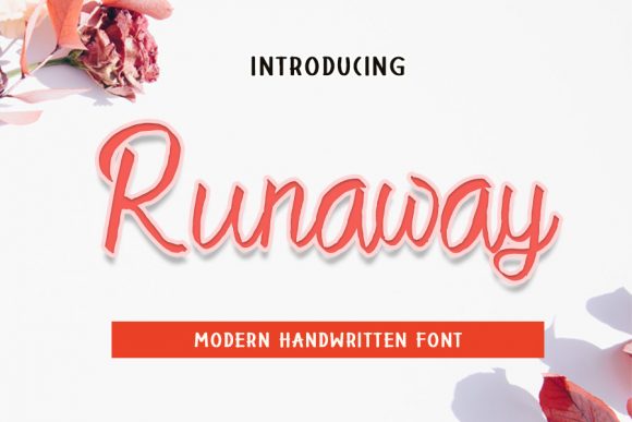 Runaway Typeface Review: A Modern Script for Elegant Branding