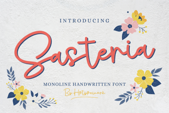Sasteria Handwritten Font: A Designer’s Take on Digital Branding