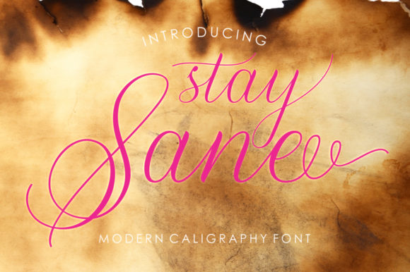 Stay Sane: A Designer’s Take on This Charming Script Typeface