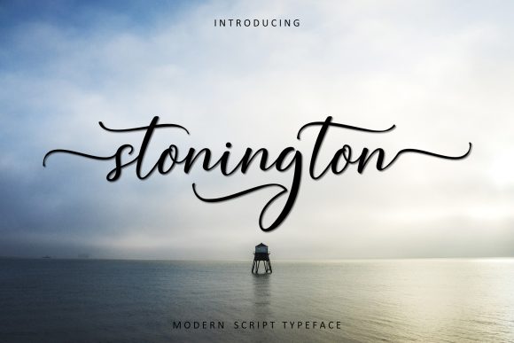 Stonington Typeface: A Romantic Script for Editorial Design