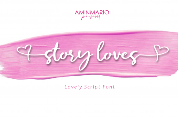 Story Loves Typeface: A Handwritten Font for Handmade Brands