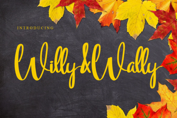 Willy Wally: A Handwritten Typeface for Authentic Digital Branding