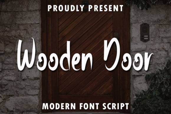 Wooden Door Font: A Playful Typeface for Stronger Campaigns